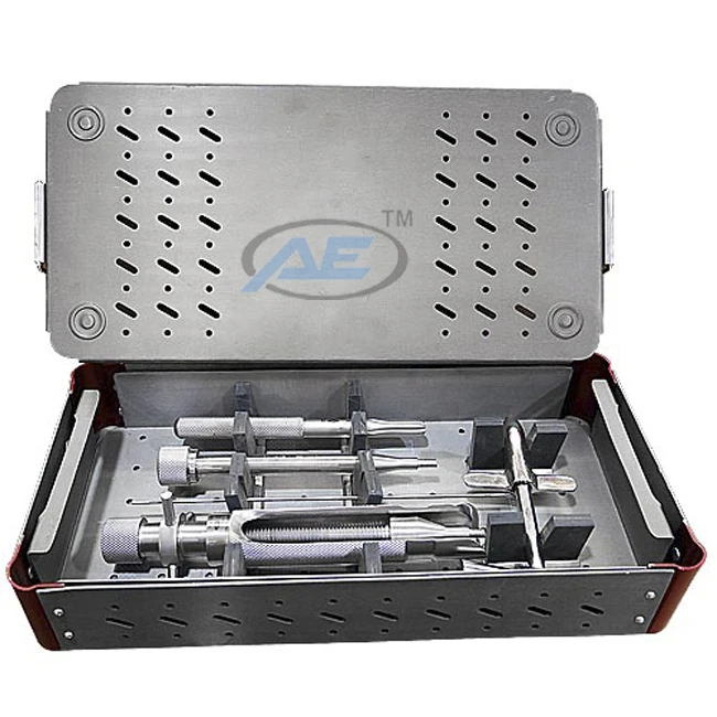 ISO Certified Indian Manufacturer Orthopedic Instruments Jewett Nail Instrument Set in Aluminium Material  For Dynamic Hip Plate