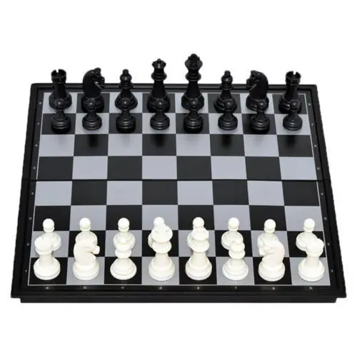 Chess Board Chess Game Set Velvet Leather White OEM Customized