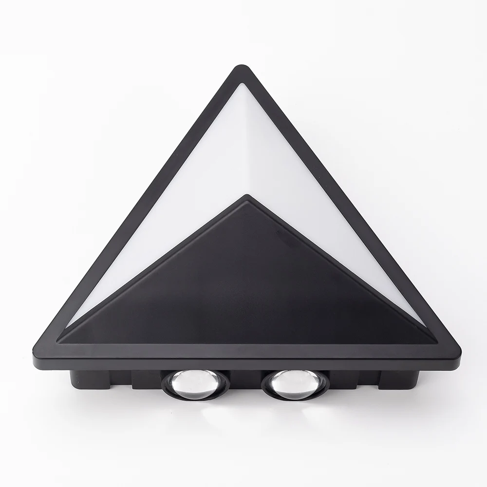 The new product comes into the market, and the triangle two-color motion sensor lamp is used in the corridor bedroom