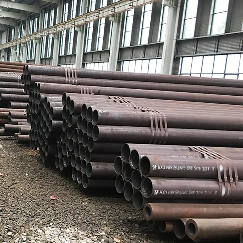 Factory Wholesale ASTM A106/A333/ A53 Carbon Steel Pipes Seamless Galvanized Line Pipe Thick Wall Seamless Steel pipe for Gas