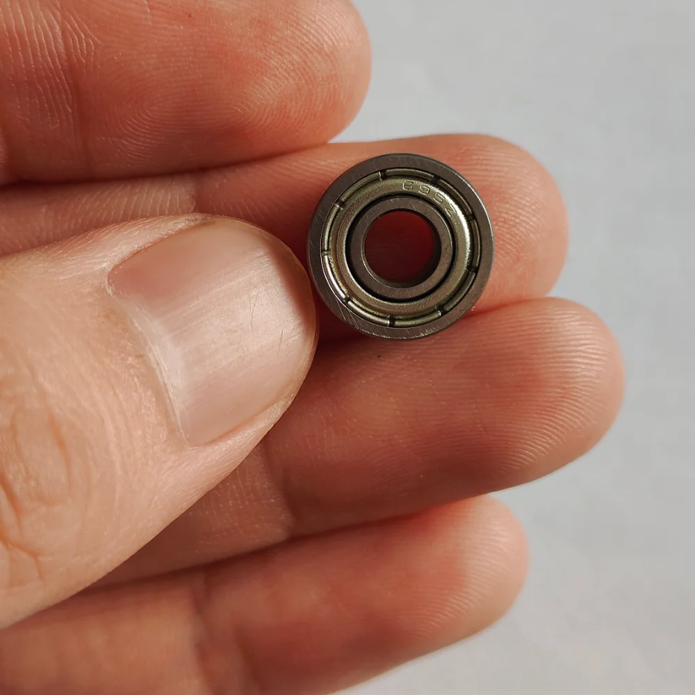 Miniature deep groove ball bearing metal seal rodamient bearing 698 698zz 8*19*6mm for dental handpiece