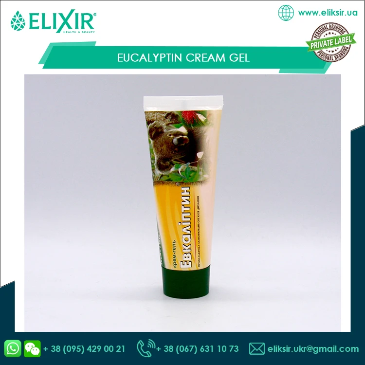 Therapeutic and Anti-Inflammatory Eucalyptin Cream Gel Ointment for Wholesale Bulk Buyers