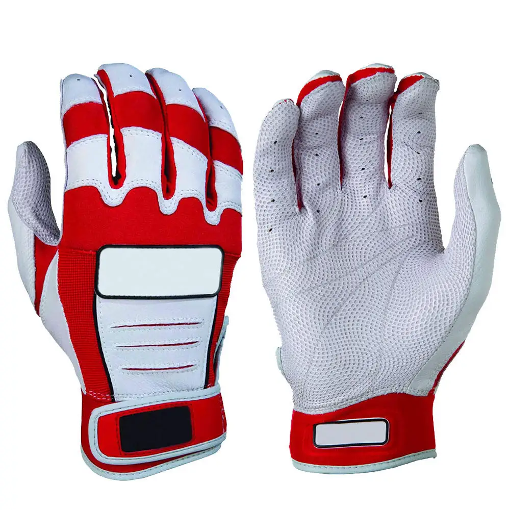 OEM Best Quality Base ball Batting Gloves Digital Leather Whole Sale Base ball Batting Gloves Sublimated Fabric Base ball Gloves
