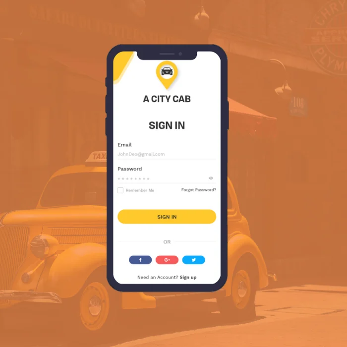 Custom Taxi Booking App Solution providers by Protolabz eServices