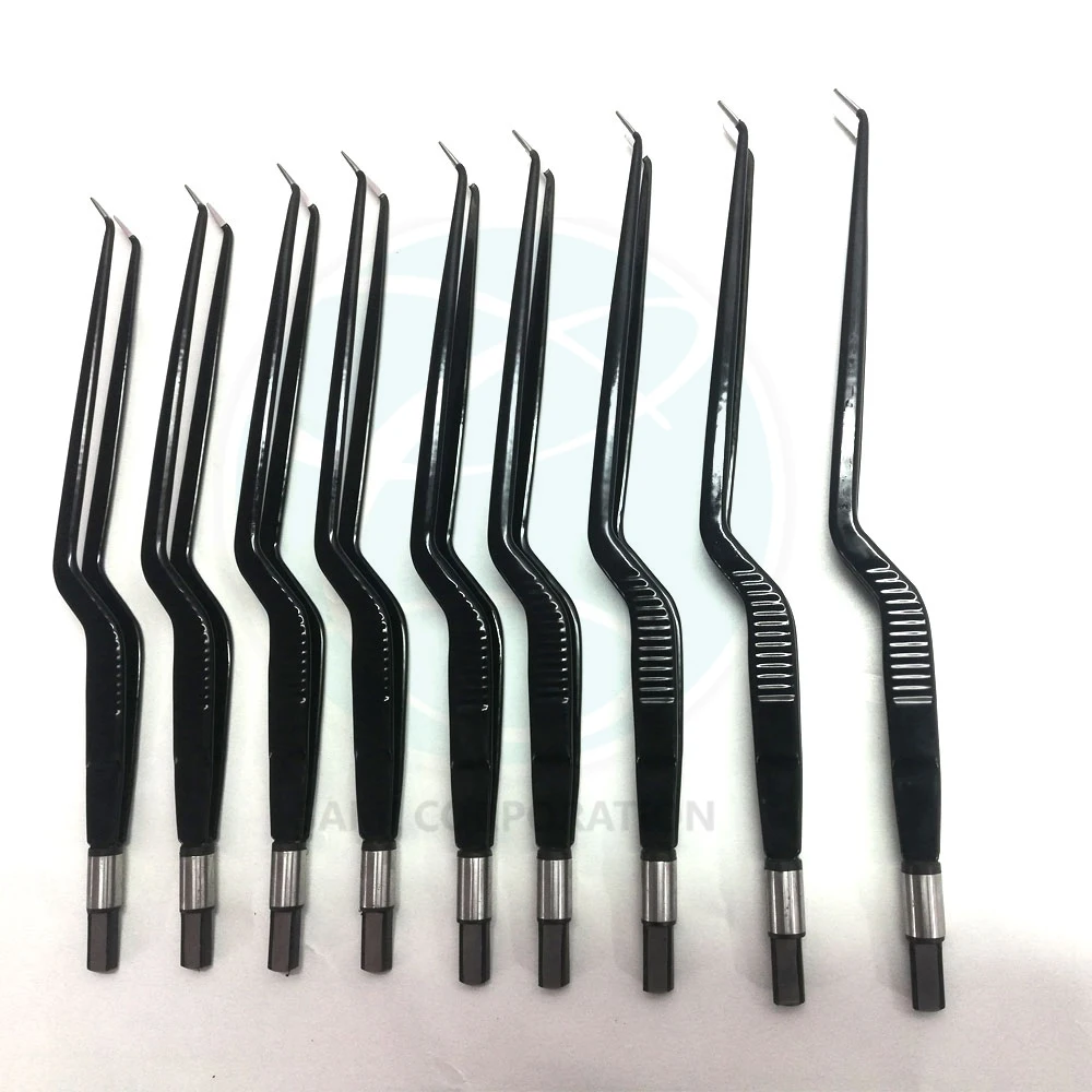 Electro Surgical Bipolar Forceps Insulated High Quality Reusable Bipolar Electro Coagulation Forceps By Sami corporation