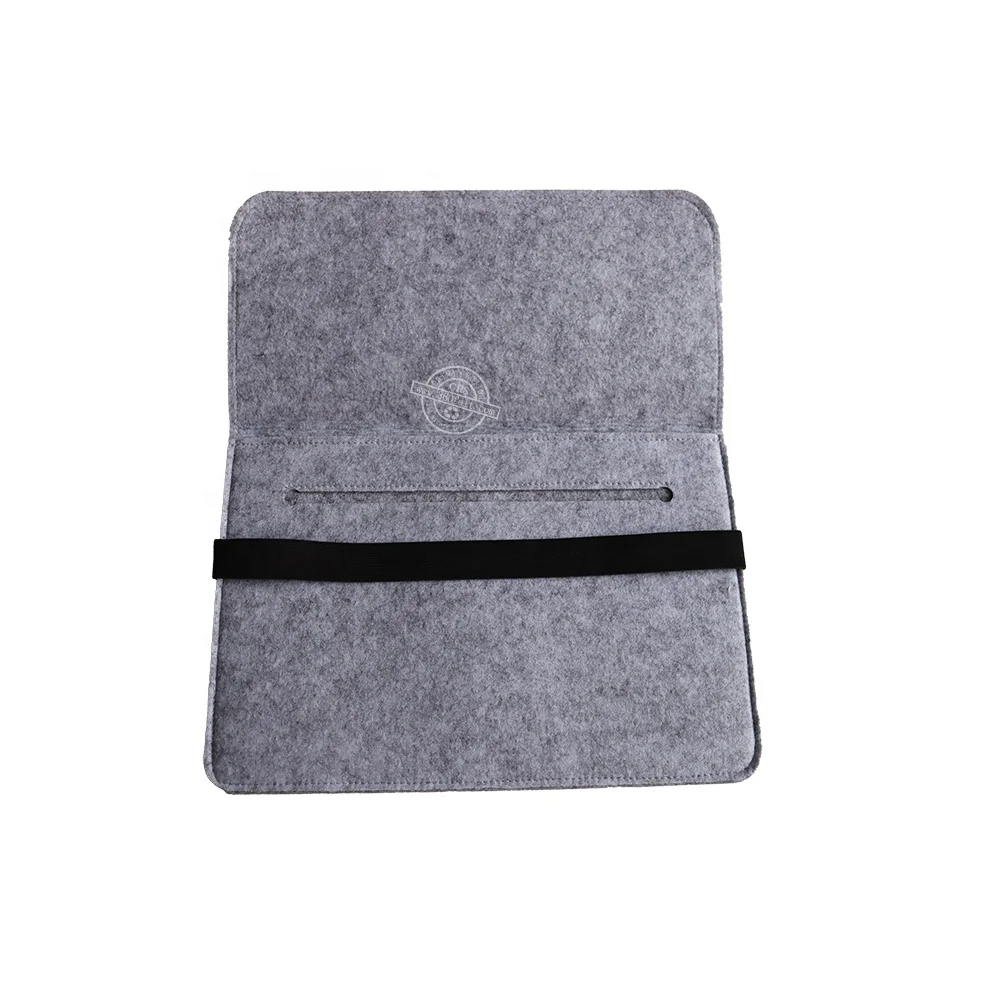 Bespoke small felt pouch with GRS