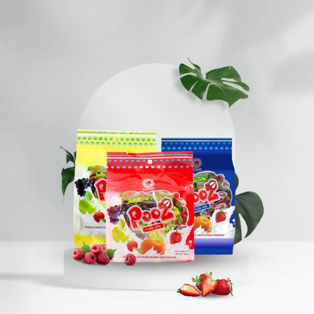 Дешевая цена новый продукт с виноградным вкусом оптовая продажа желе конфеты от HaiHaCo 1060 года