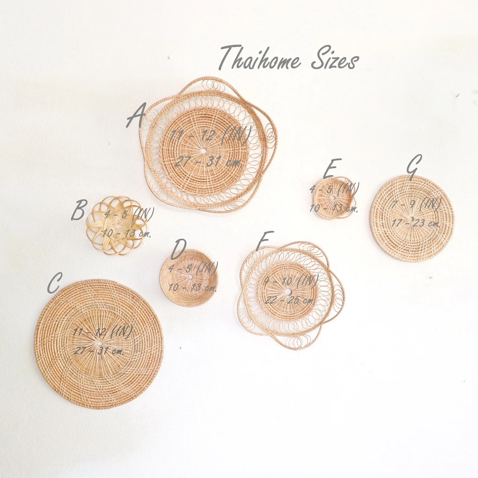 Hot trend Wholesale New product Handicraft Wicker Vintage Boho seagrass hanging plate basket wall decor House warming