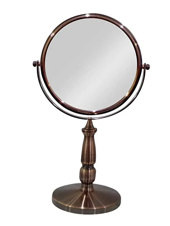Classic Circle Double Side Makeup Beauty Magnifying Cute Vanity Mirror
