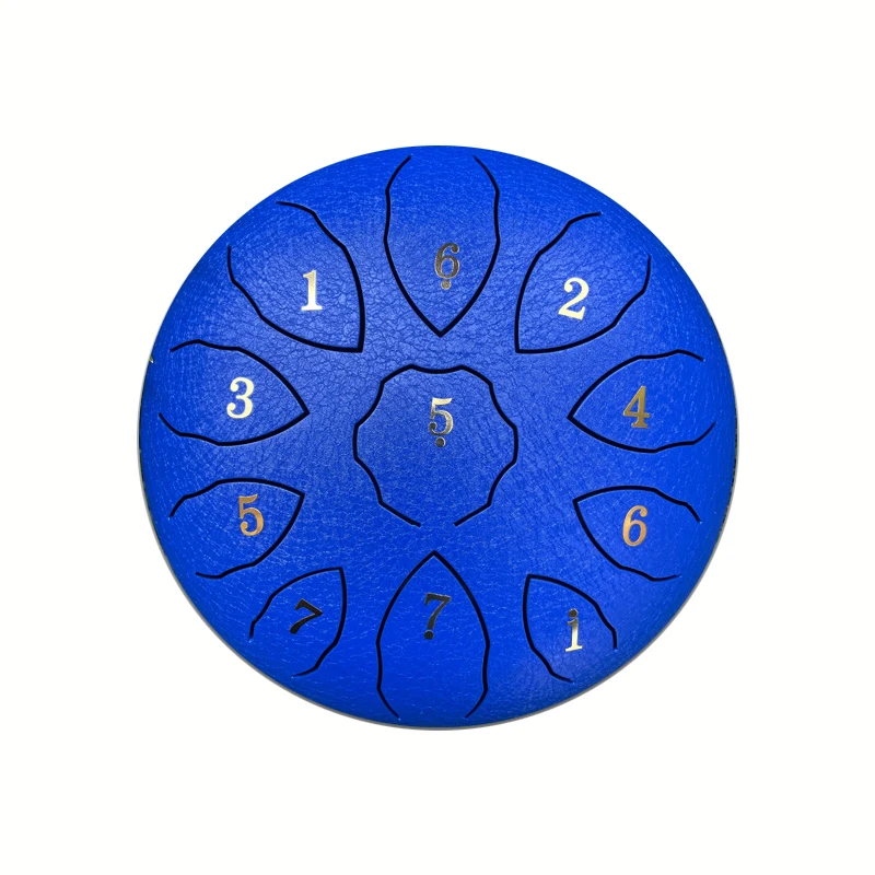 8 inch 11note Steel Tongue drum percussion-instrument Handpan with carrying and mallets