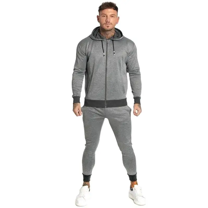High Quality Manufactured KIT-N-FIT new Design Custom Logo Track Suits Men Sportswear Comfortable Quick Dry Slim Fit Tracksuit