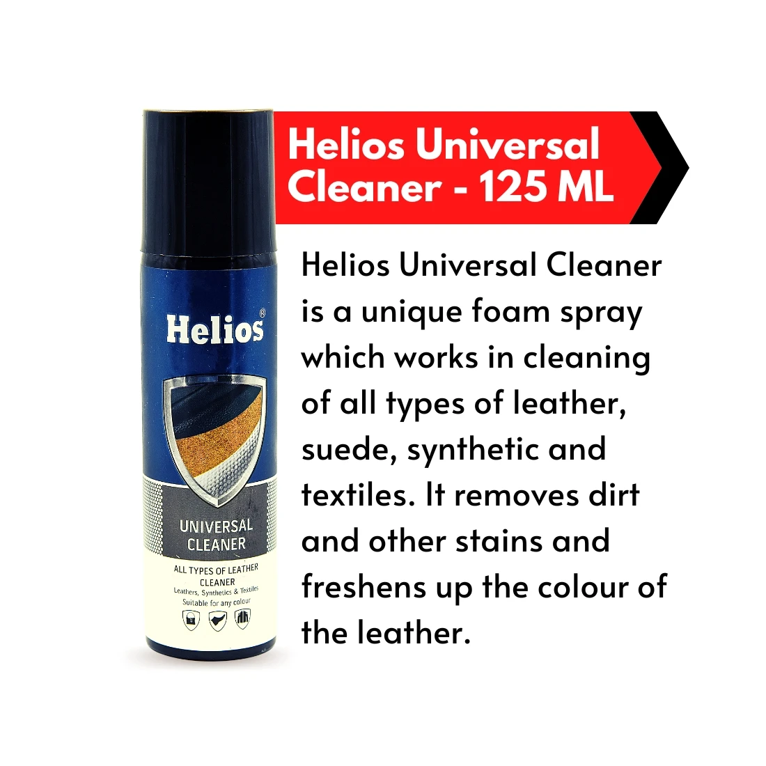 Give your shoes a new life with Helios Universal Shoe Cleaner, Best Cleaner For shoes that they deserve