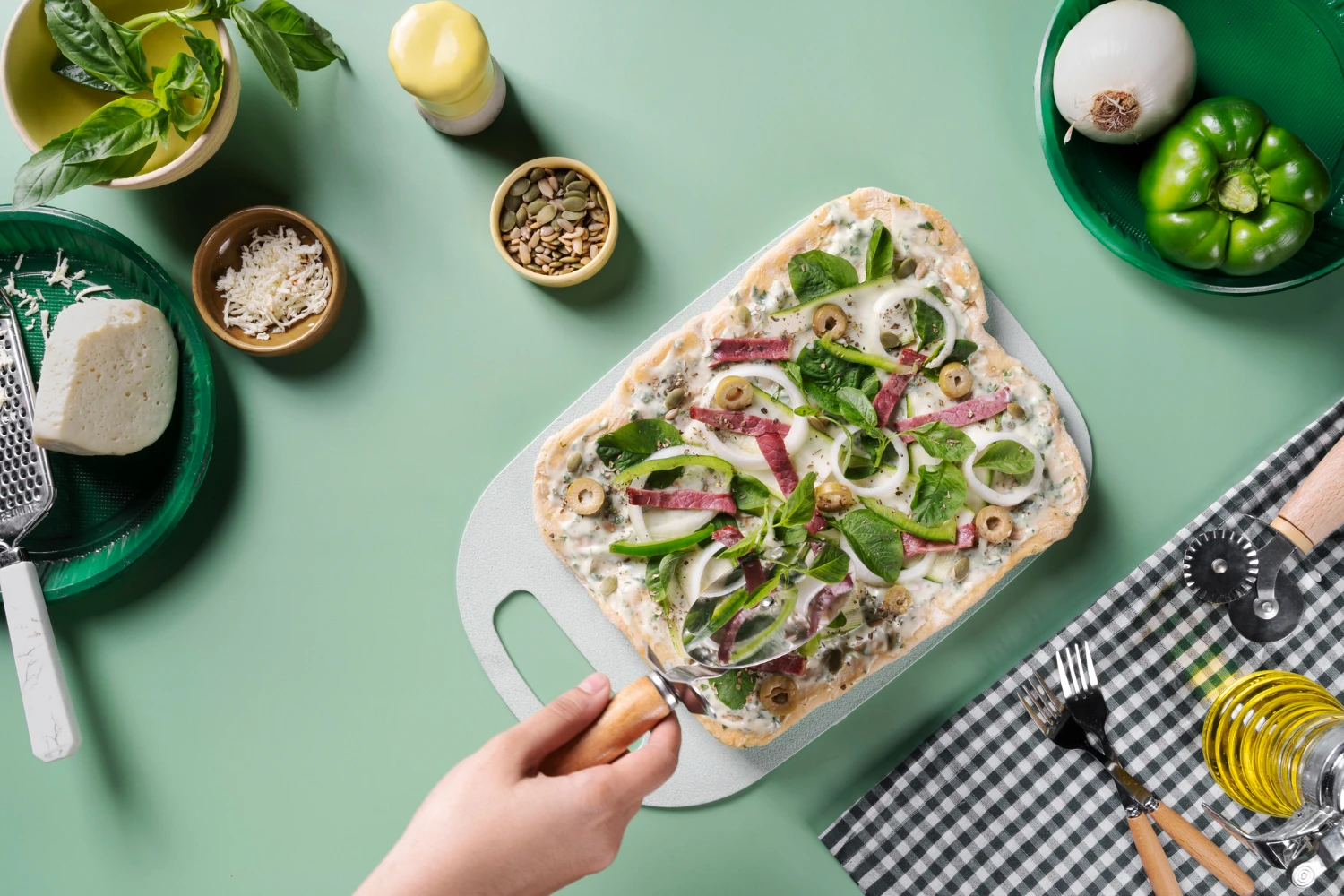 High Quality Italian Frozen Food - Italian Frozen Pizza  - Pizza Base Morbidella Lucana very Soft Pizza Cooked in Wood Oven