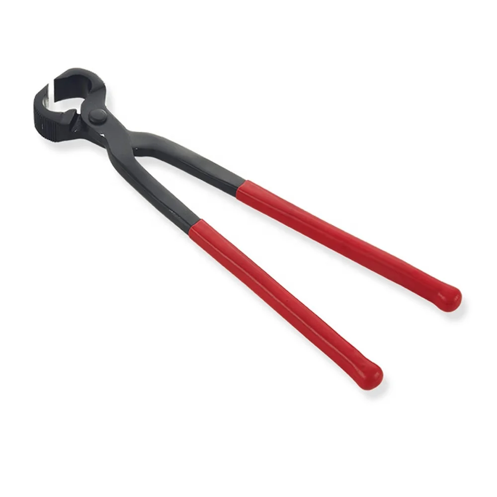 Hoof Cutter / Clincher Hoof Care Nickel plated nipper with handles and spring Designed to trim away excess hoof wall Horse Care