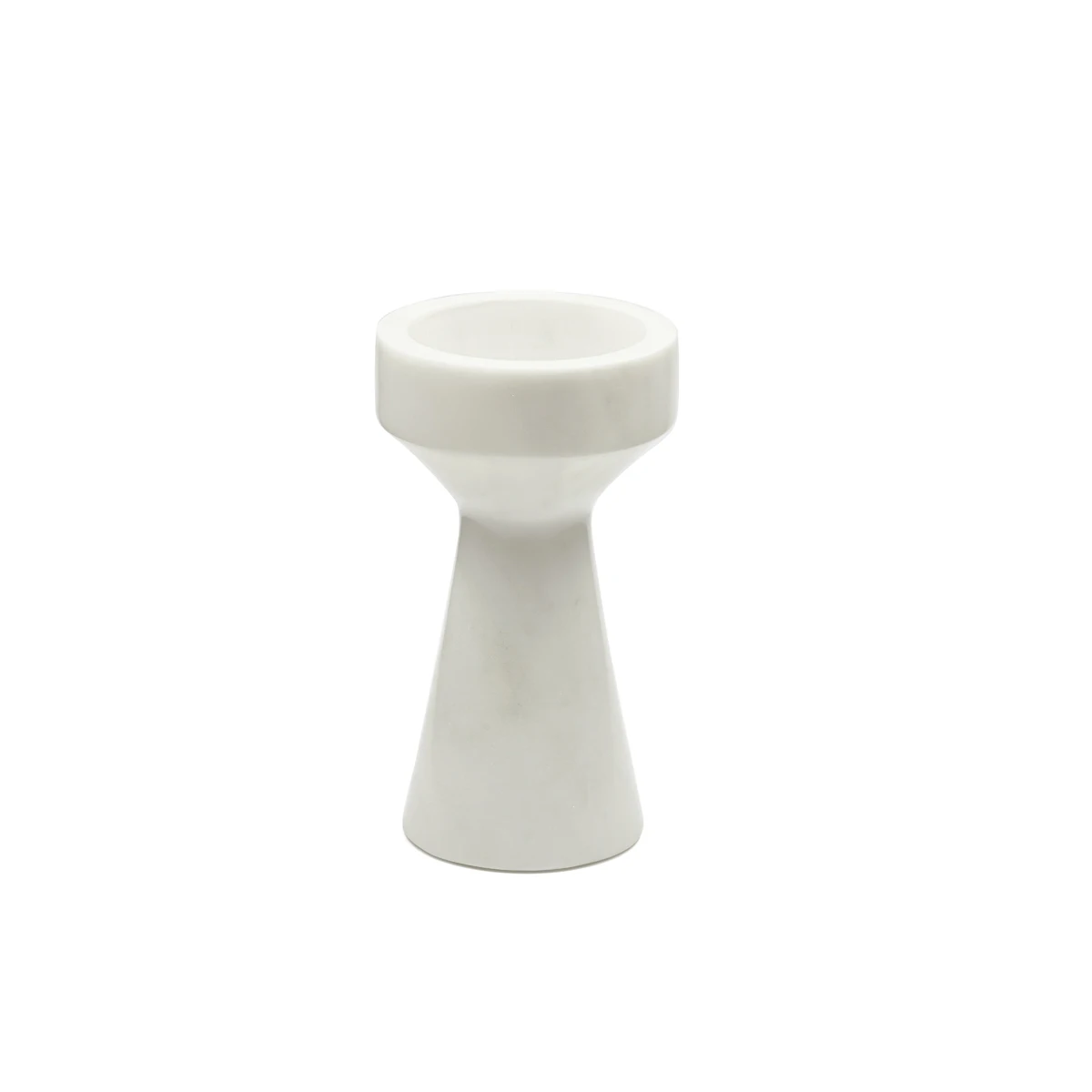 Latest Design Modern Classic White Marble Candlestick Candle holder At Low Cost