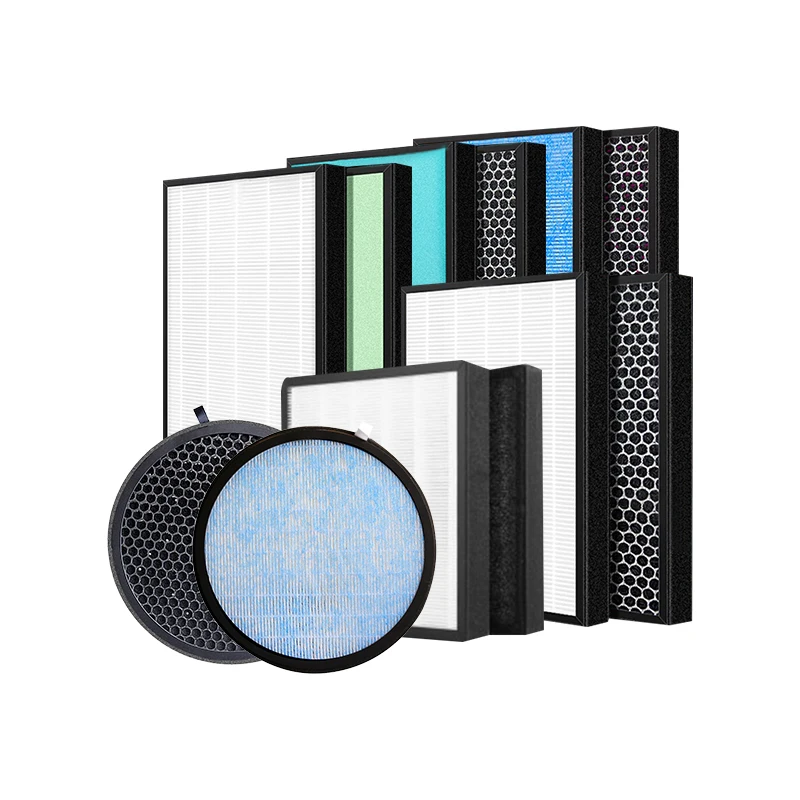 Home bedroom hepa air filter replacement carbon filter fits for haier air purifier with hepa filter