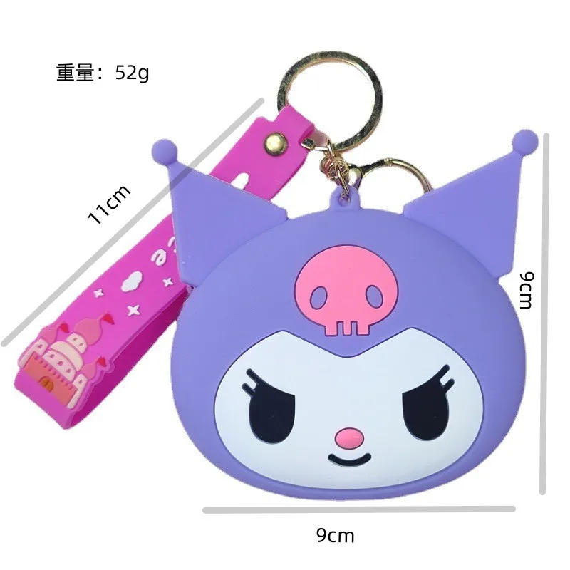 Hello KT Mini silicone coin purse kids cartoon storage bag  kids cute cartoon silicone wallet