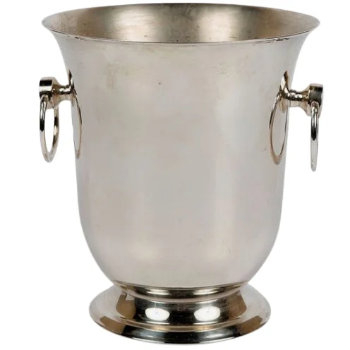 Metal Beer Tub Cube Container Glossy Finished Stainless Steel Ice Bucket Wine Champagne Cooler Large Ice Bucket