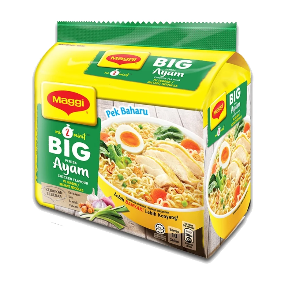 Большая куриная лапша быстрого приготовления 108 г x 5s 8 шт.