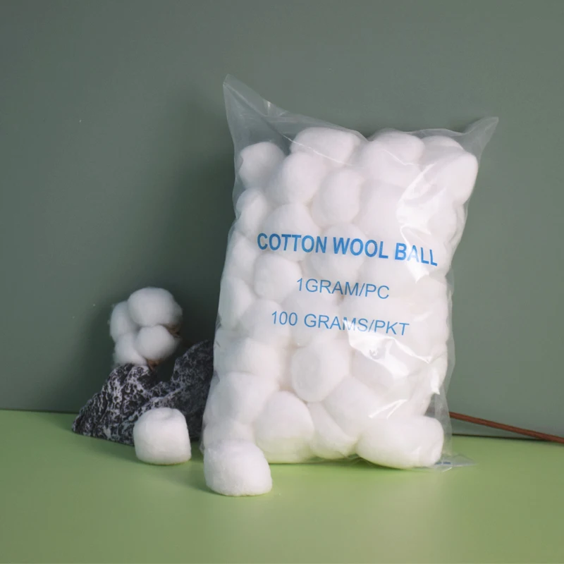 Настраиваемые спецификации/упаковка медицинских хлопковых шариков первой помощи