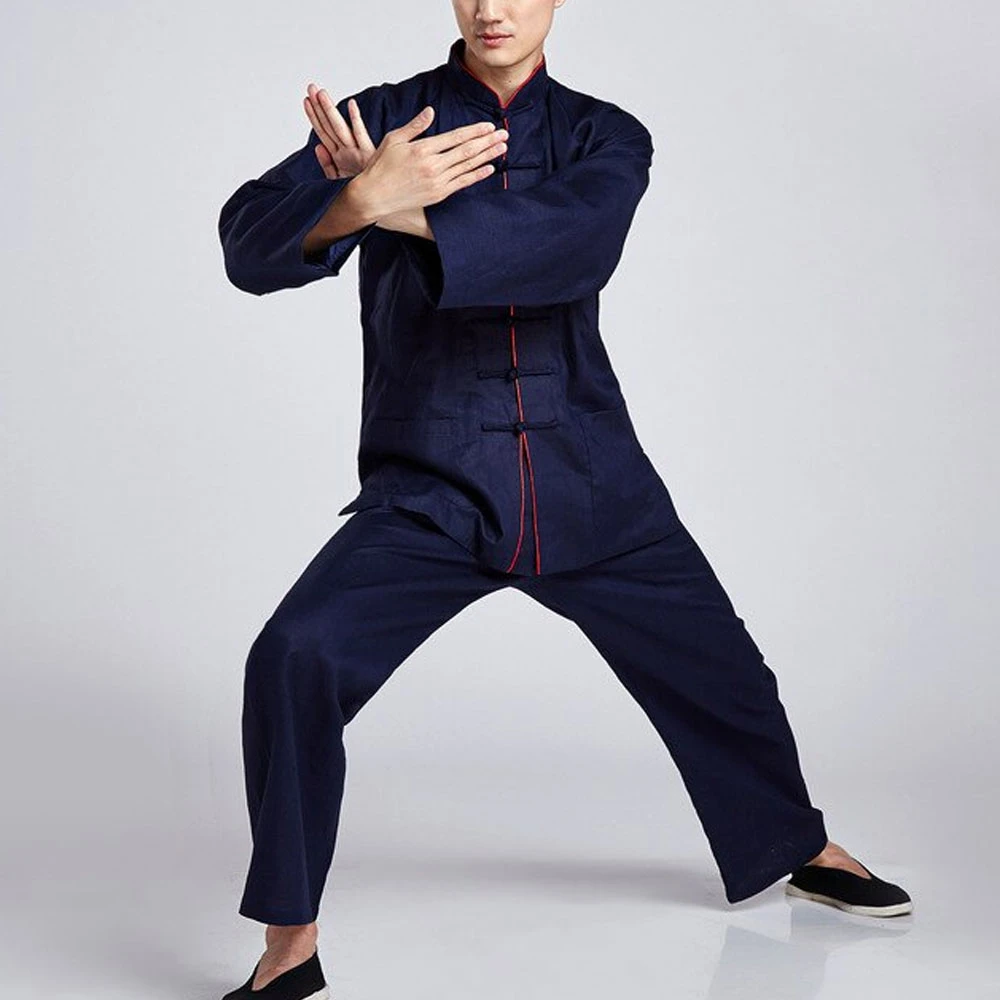 Kung Fu Uniform / Kung fu suit buy in Sialkot / OEM kung Fu Uniform Made with customize packing.