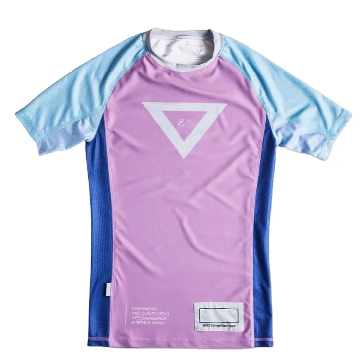 Custom Printed Rash Guard Sublimation Printed Rashguard MMA Rushguard BJJ