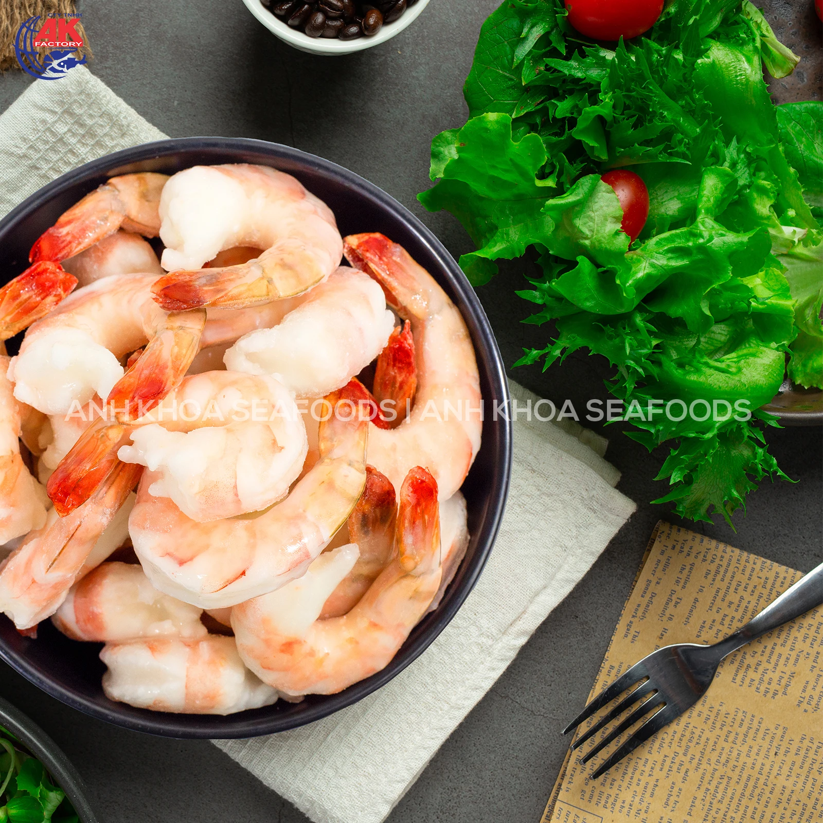 Vietnam Tasty Seafood Cooked Black Tiger Shrimp Peeled & Deveined Tail On BT/CPTO With Custom Weight Wholesale Request