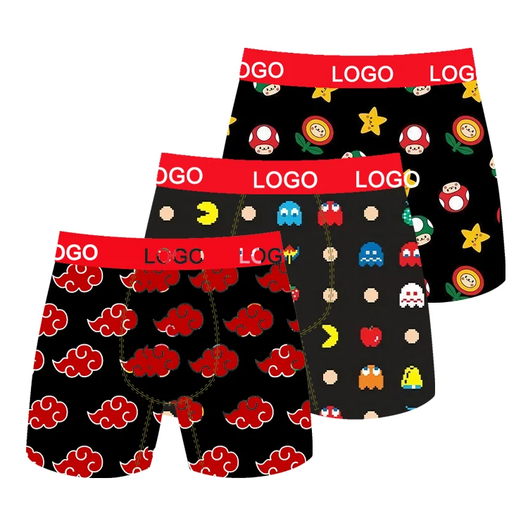 2023 мужские трусы-боксеры из полиэстера