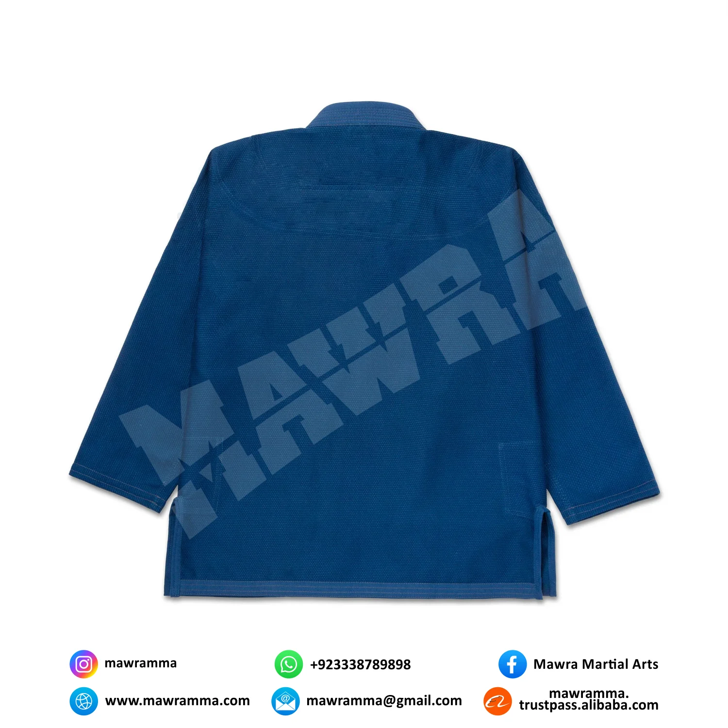 Premium Brazilian Jiu Jitsu GI Skin-Friendly 100% Pakistan Cotton Navy Cotton BJJ Gi Uniform Pearl Weave Jiu Jitsu embroidery Gi