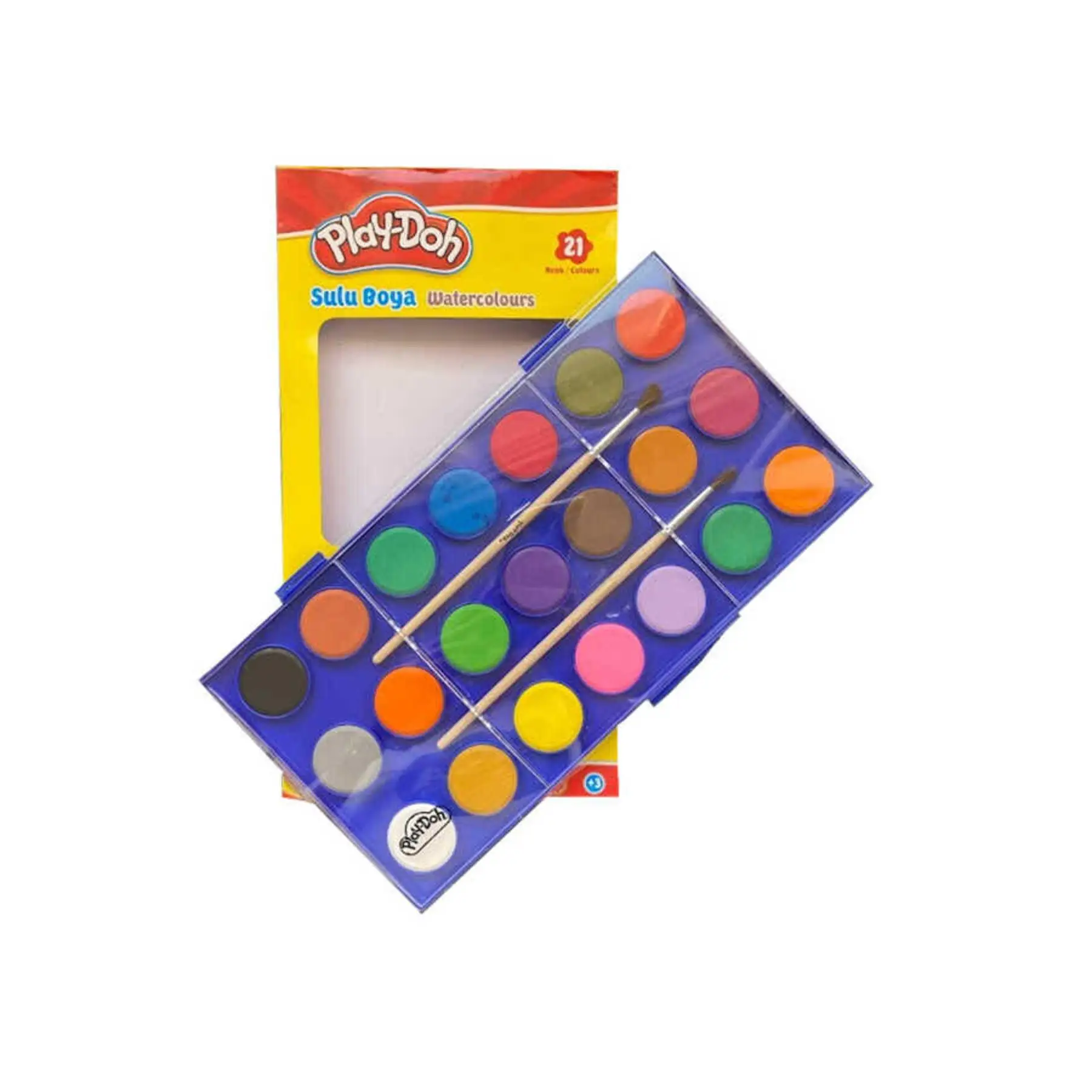 Play-Doh Watercolor 21 Colors 28 mm Diameter
