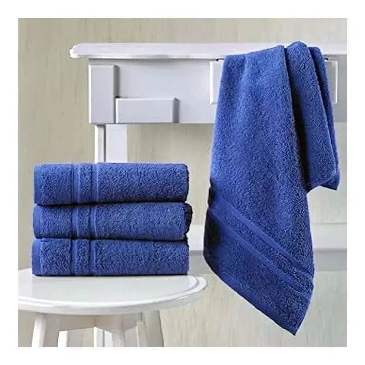 100% Cotton Towel Set Design Durable Absorbent & Soft Cotton Hand Towels Bath Sheets and Washcloths for Bath Gym and Spa