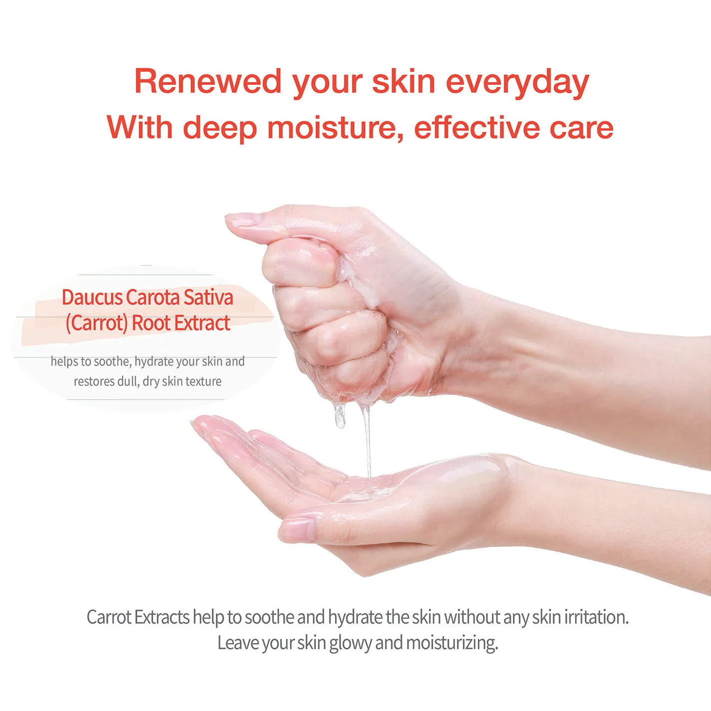 CARROT Face Sheet Mask for Korean Skincare cosmetics OEM, ODM for Customizing your private label, logo