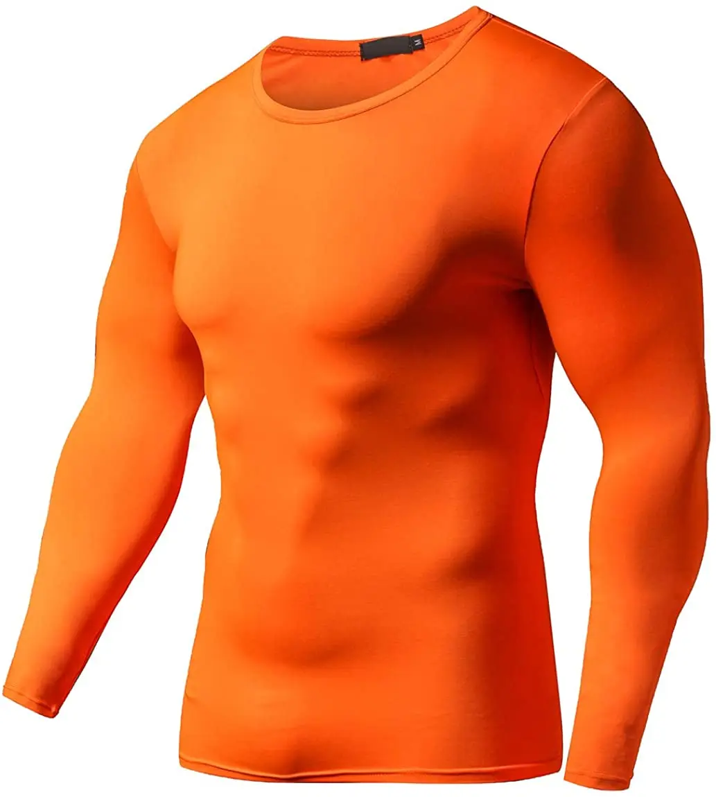 Mens Performance drifit T Shirt Sport long Sleeve Raglan Sleeve Style Tee Custom Gym T-shirt