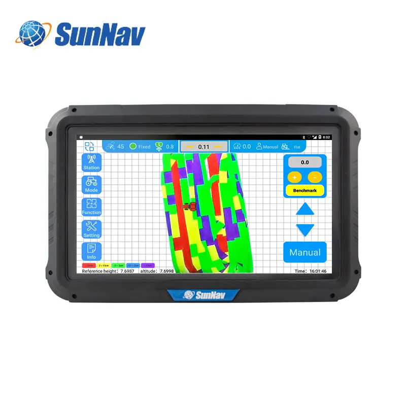 GPS agriculture land leveling system blade Trimble Field Level II Moba scraper