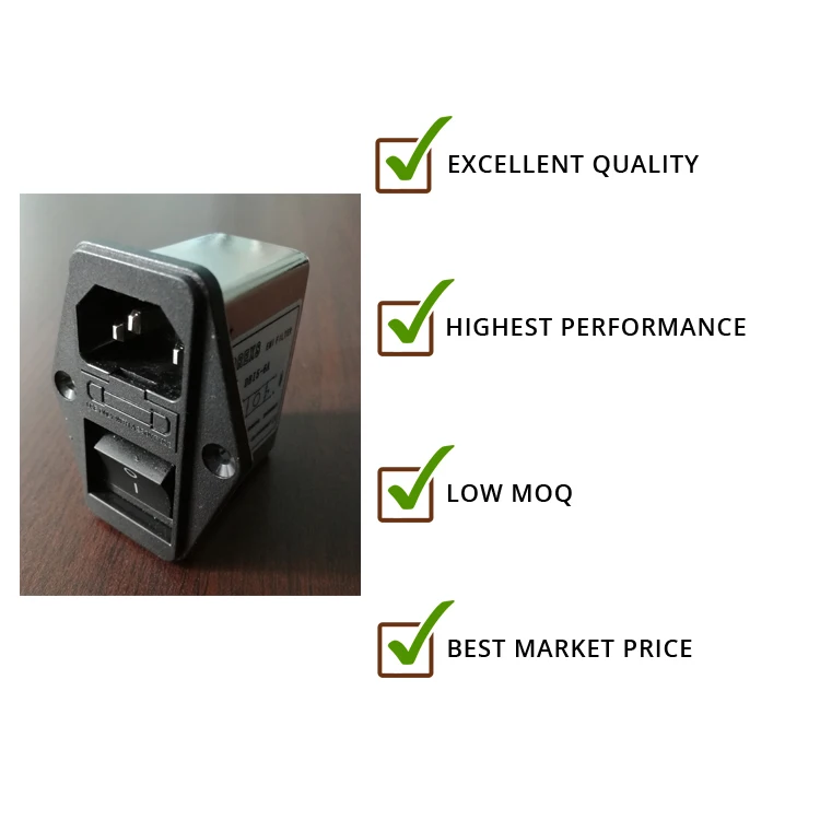 Wholesale Selling Outstanding Quality 100% Long Lasting Material Computer Noise Filter EMI Filter for Bulk Buyers