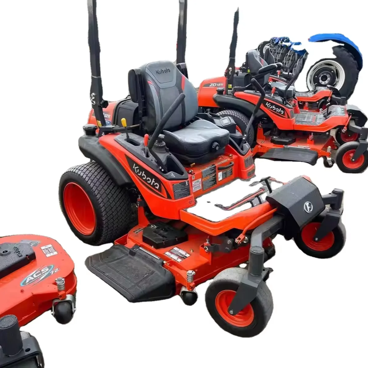 2024 Brand New KUBOTA ZD1211 Agricultural Tractor and Mower Excellent Condition with 125cc Europe Wheel for Farming