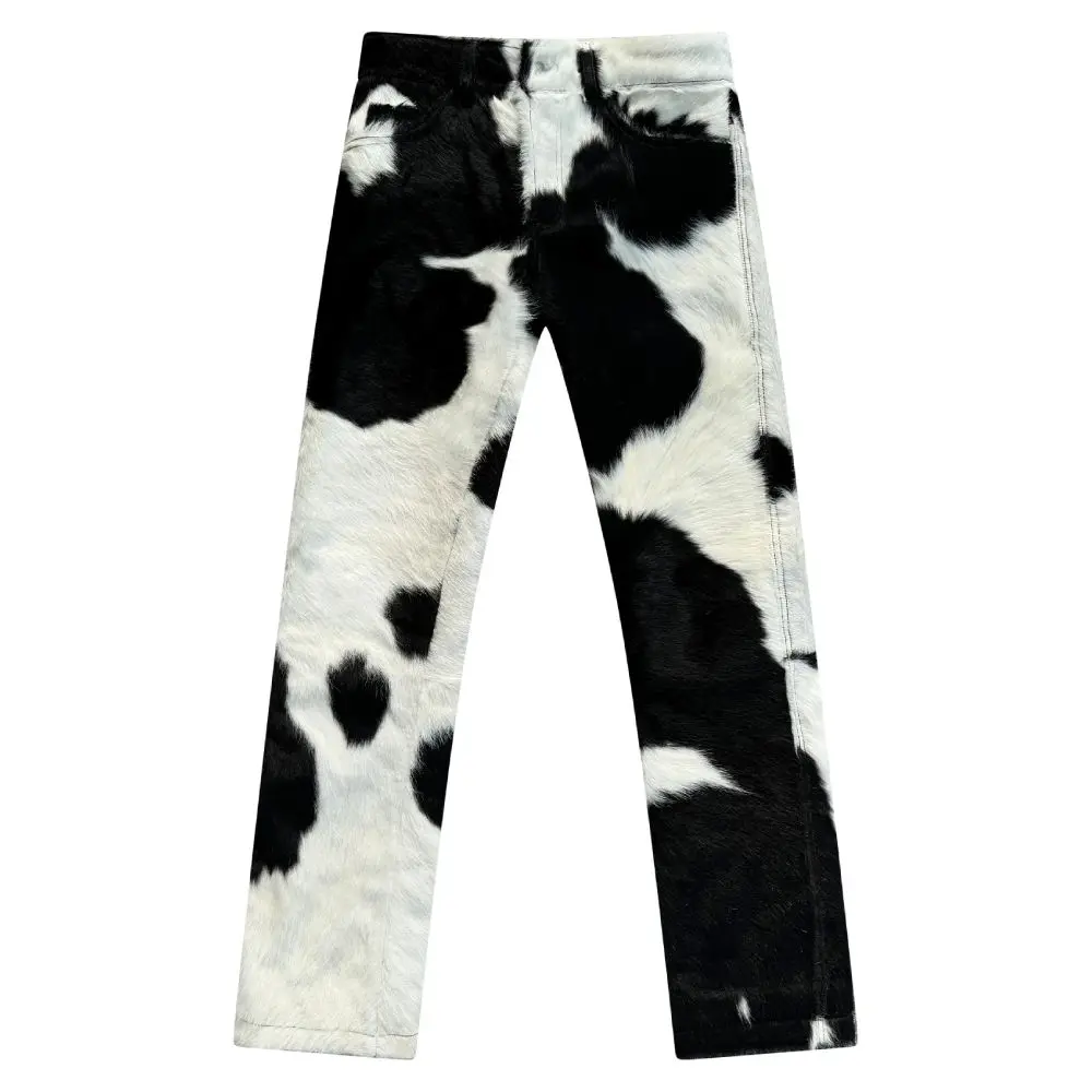 Высококачественные высококлассные Умные Брюки из воловьей кожи