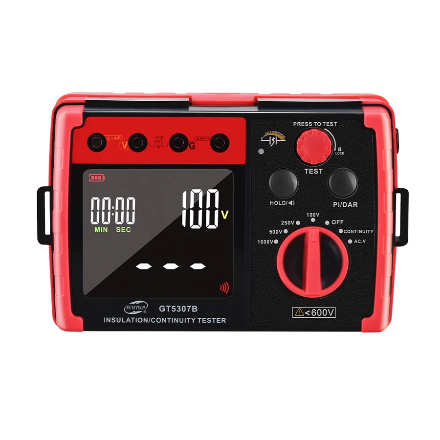 BENETECH GT5307B Insulation/Continuity Resistance Tester