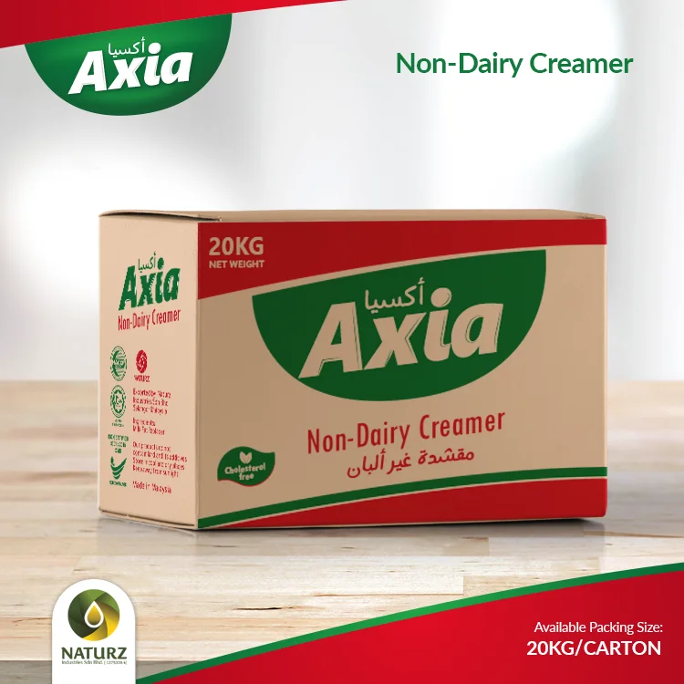 100 Pure Organic Non Dairy Creamer Fat-20 Kg in Carton Lauric fat  Wood Goods Packaging Foods Health Feature Natural Malaysia