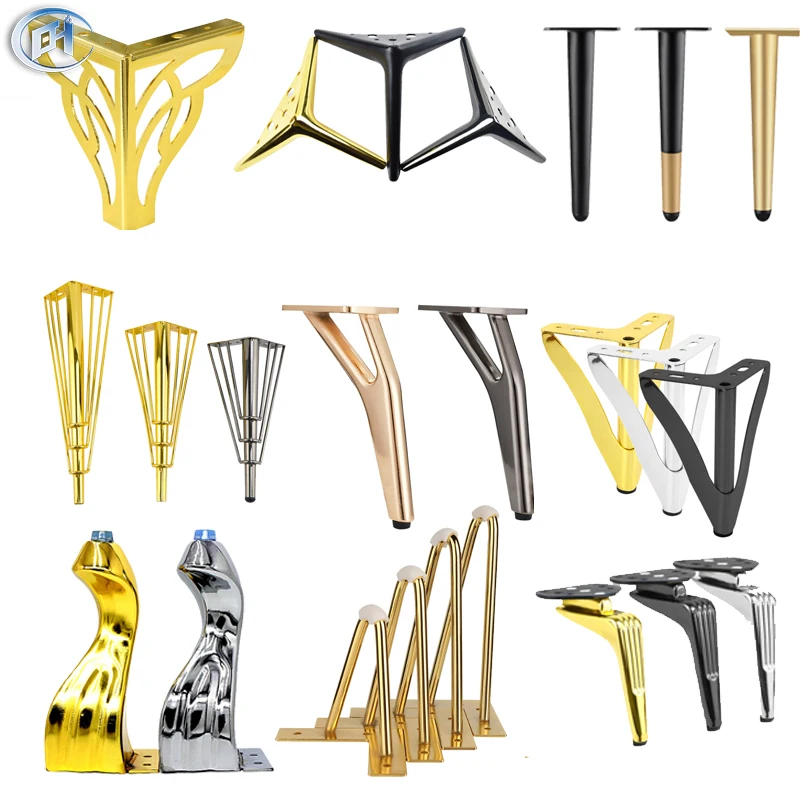 BN Factory Wholesale Price Tea Table Table Sofa Chair Cabinet Iron Legs Free Modern Metal Legs for Sofas Various Furniture Metal