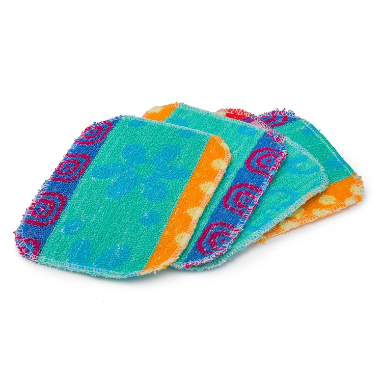 kitchen scouring  pad dish scrub Scrubber Kitchen hardener  fiber fabric