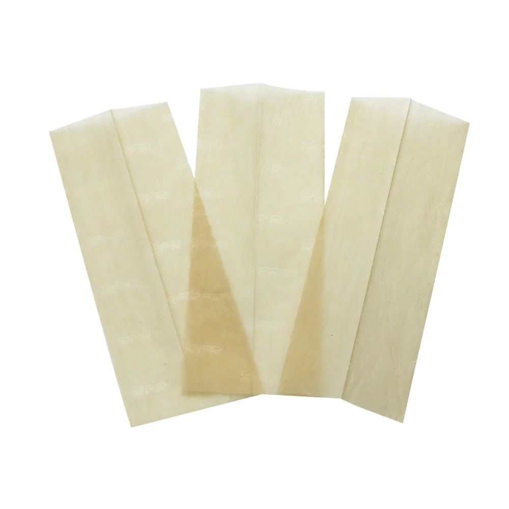 RFR brown 32 leaves King size Organic gum unbleached hemp slow burning custom rolling papers with tips