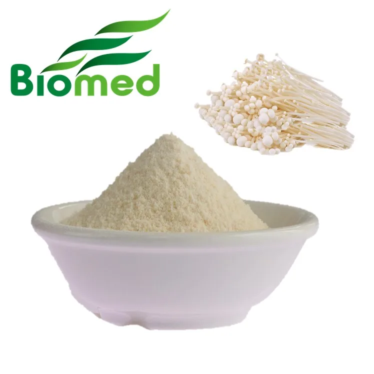 Customized label golden needle enoki enokitake mushroom extract capsule