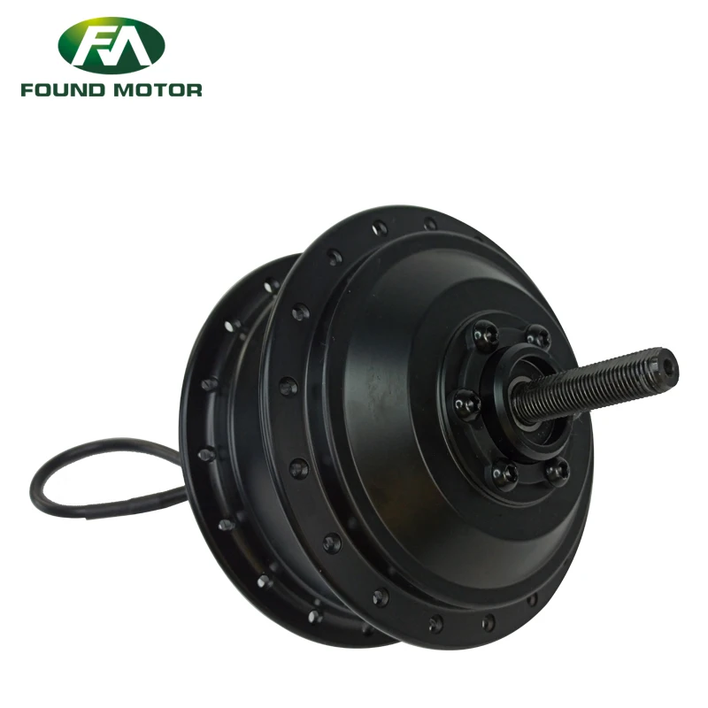 High Torque 48V 350W Brushless BLDC Geared Rear Drive Ebike Hub Motor