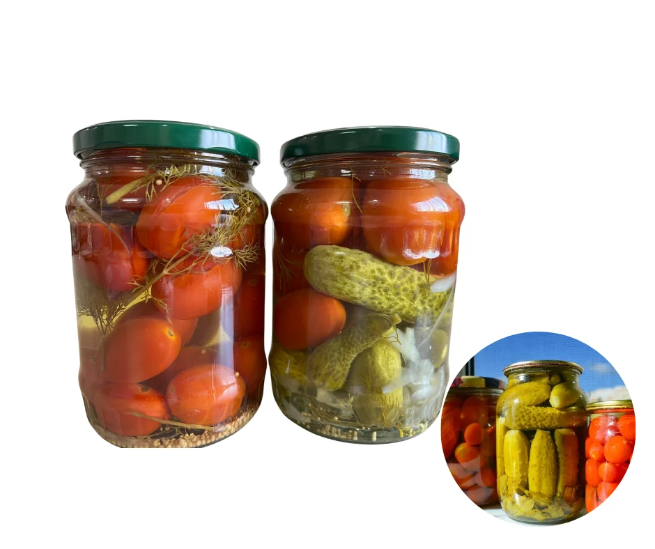 COMPETITIVE PRICE Made in Vietnam Manufacture Delicious Quantity in Jar Pickled Cucumber and Tomato 500ml/720ml/1500ml