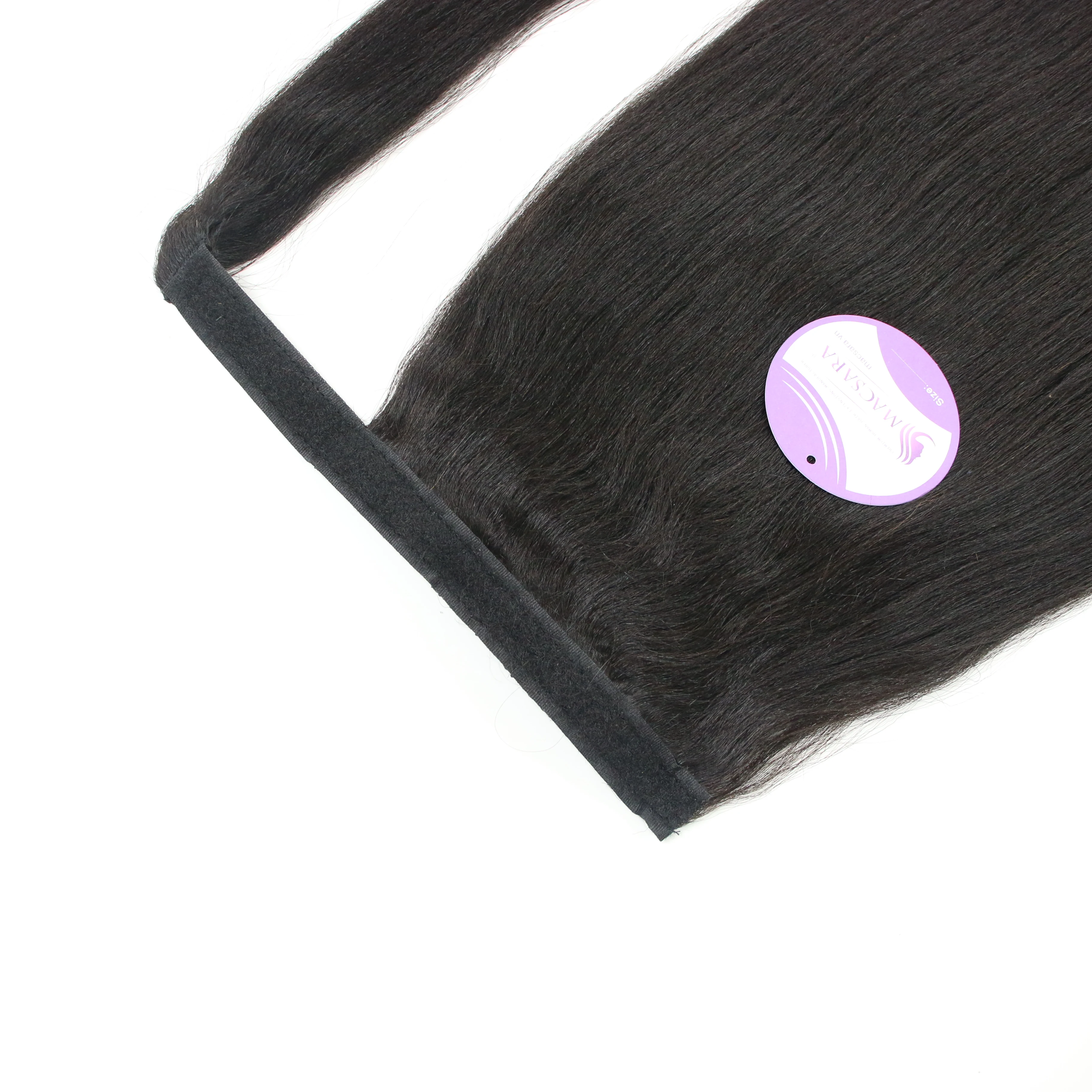 Cheap 100 Human Hair Hair Bundle Extension Raw Vietnamese Remy Natural Vendor  Top ponytail hair extension OEM OBM