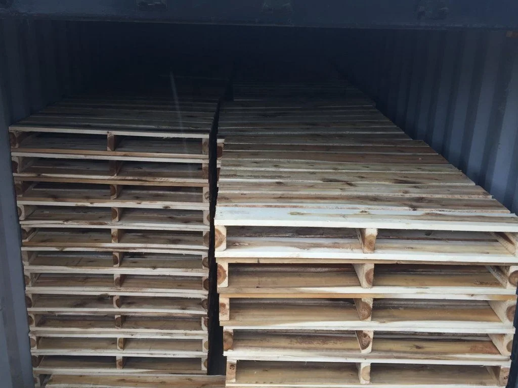 Wood Pallets Vietnam For Packing Goods / Wooden Acacia Pine For Logistics Transport