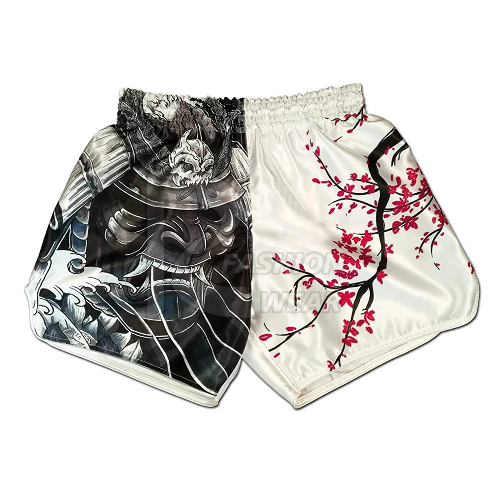 Customized Factory Made Cheap Muay Thai Short Men Fighting Shorts Martial Arts Wear Sportswear BOXING Custom Designs