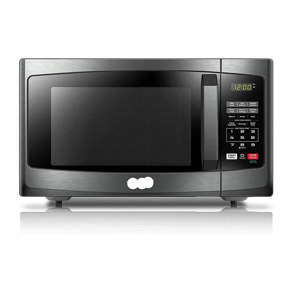 Новый продукт столешница микроволновая печь 0 9 Cu Ft с 10 6 дюймовым съемным поворотным столом 900 Вт автоматических меню функция отключения звука