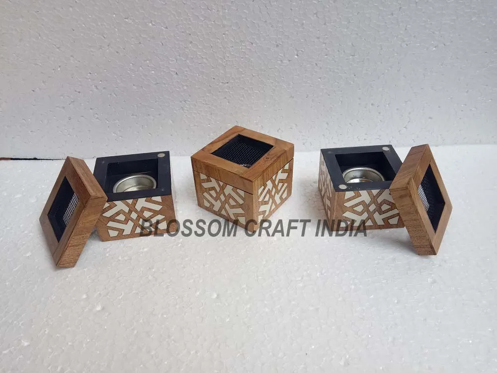Indian Handmade Mother of Pearl inlay Bone inlay incense Arabic burner Mubkhar Resin Burner for Gift